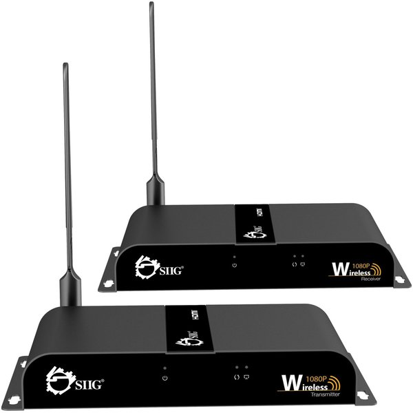 Siig Extends High Definition Hdmi A/V Signals Wirelessly Up To 165Ft CE-H22G12-S1